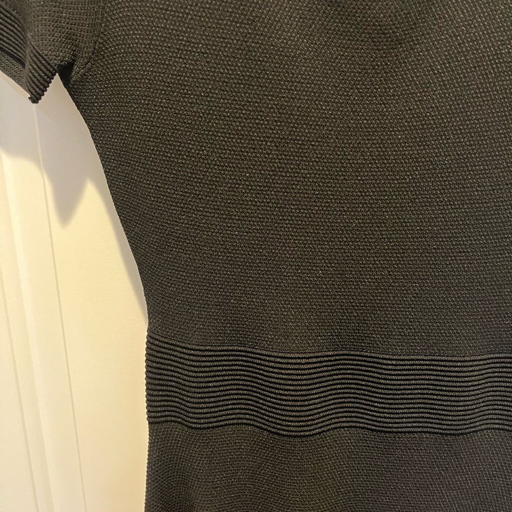 Aqua little black swirl dress - Picture 13 of 16